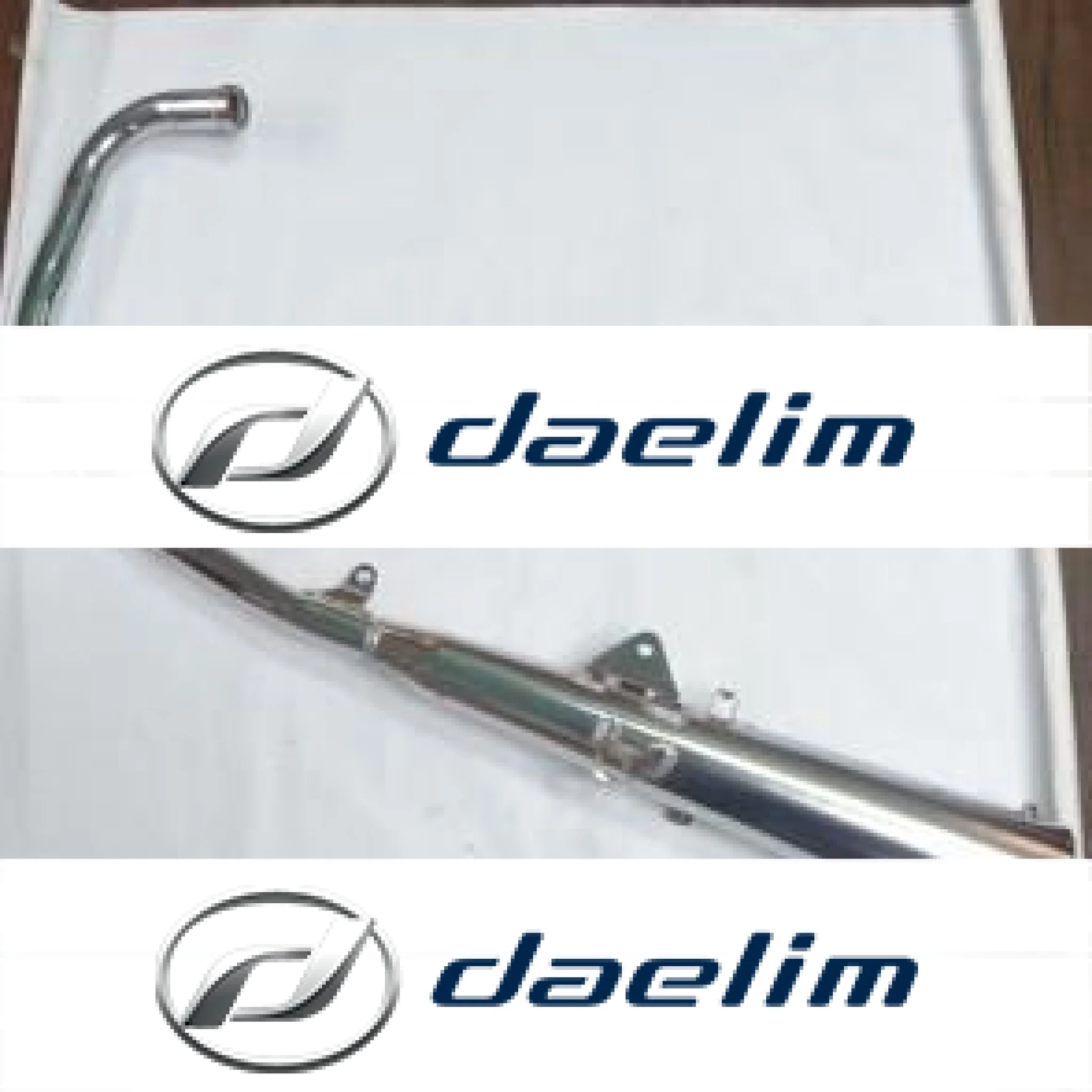 Aftermarket Exhaust Muffler Assy Daelim VS125 Fits VT125
