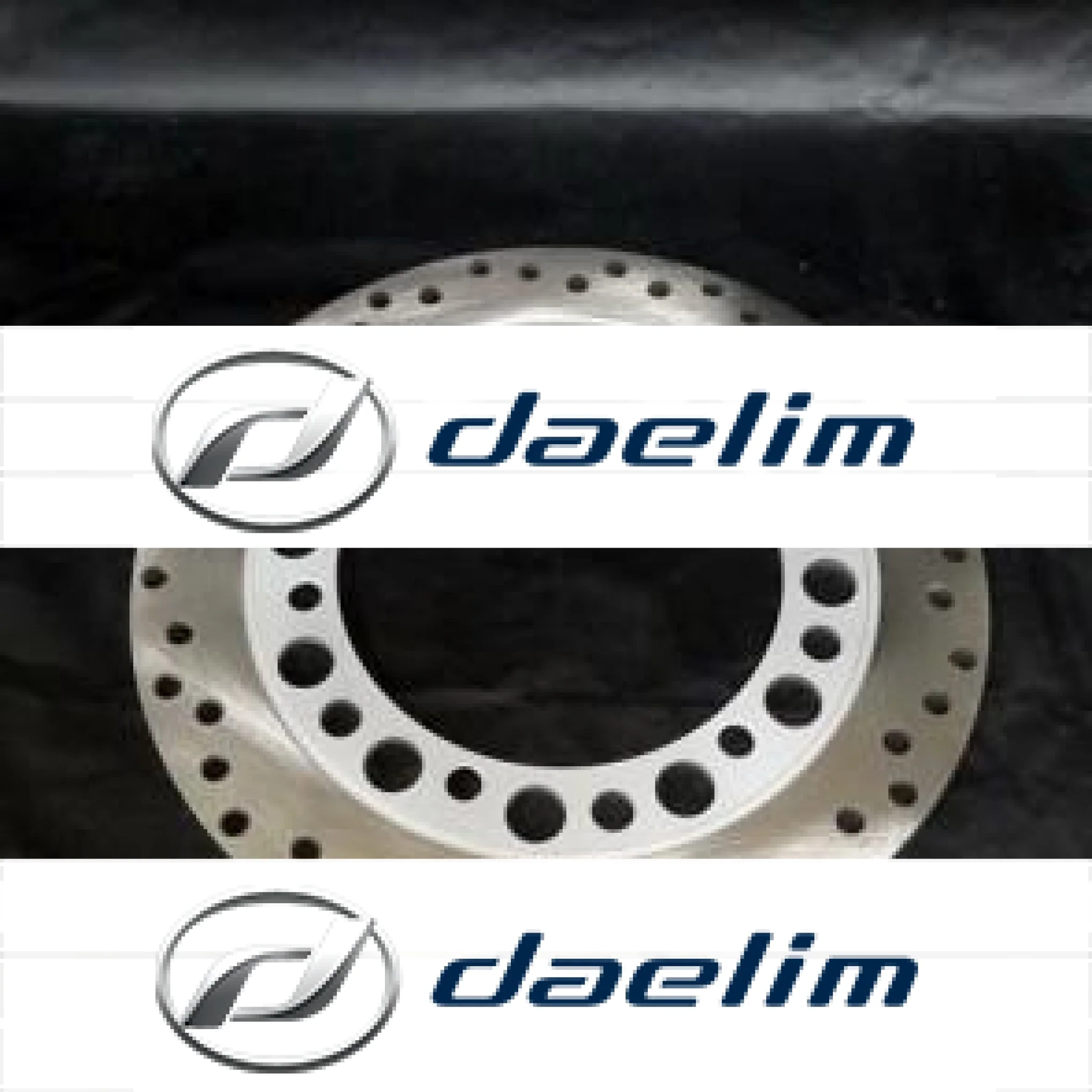 Aftermarket Front Left Brake Disc Rotor Daelim VL125 VL250
