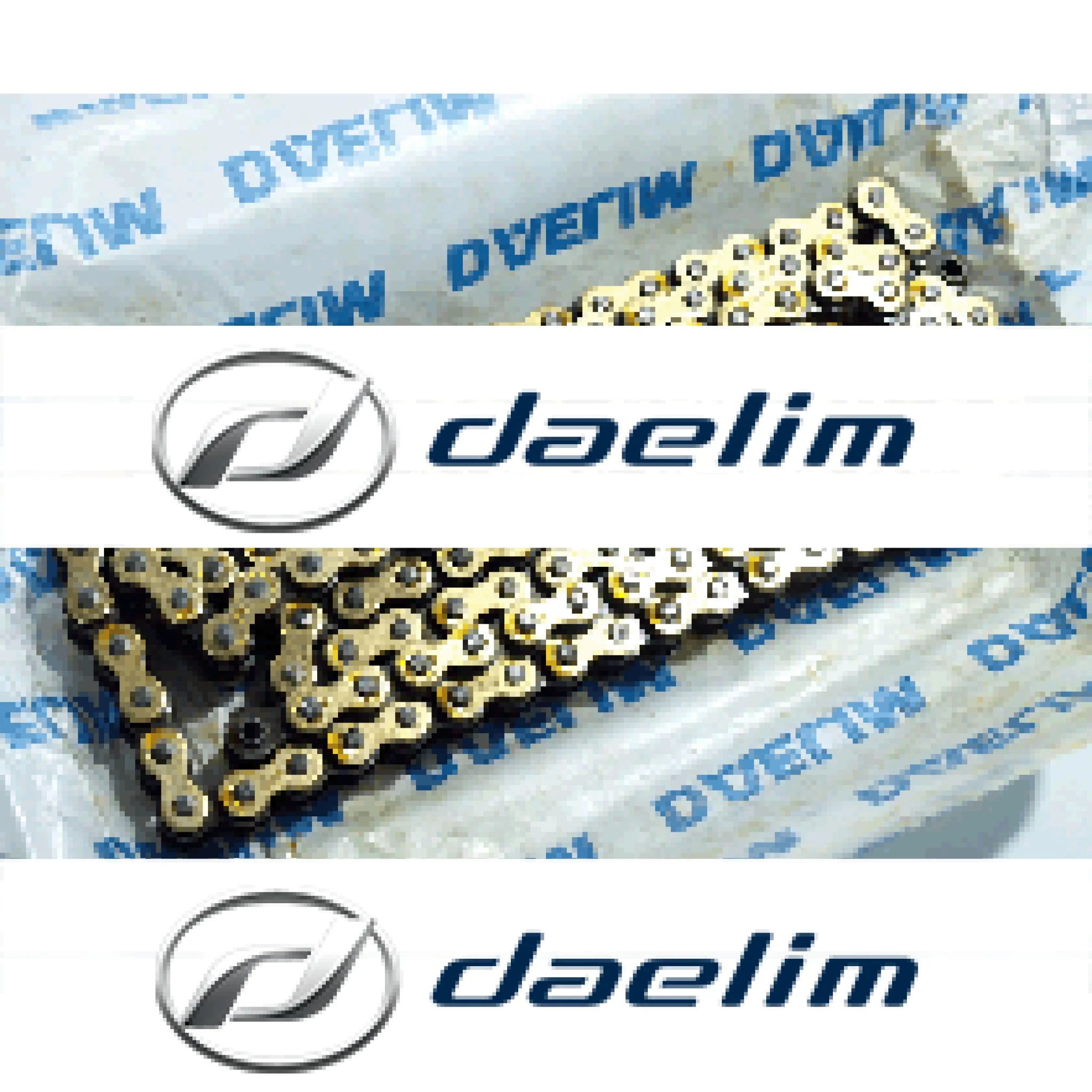Genuine 428x146 O-Ring Drive Chain Daelim VL125
