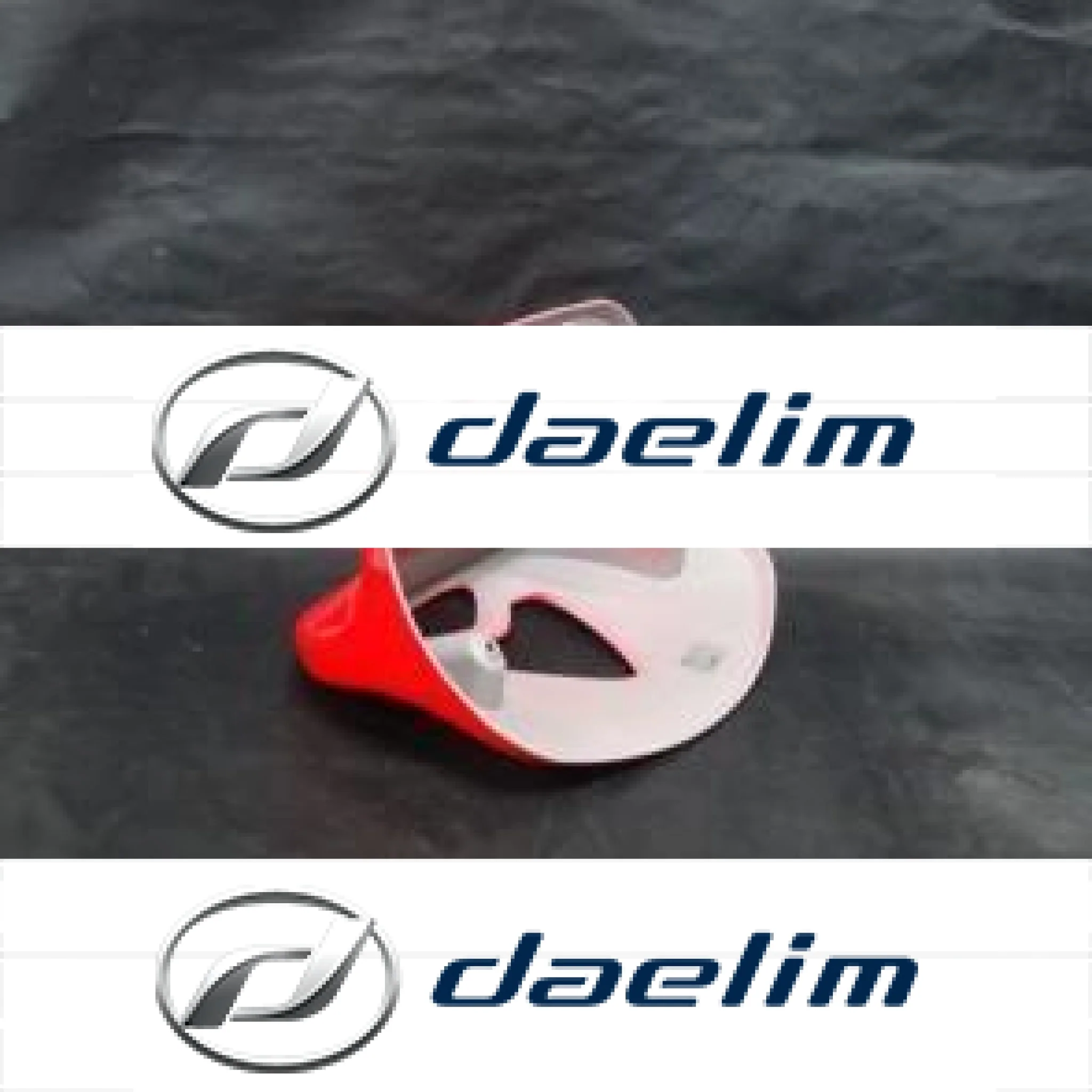 Genuine Belly Pan Spoiler Red Daelim SN125 B-Bone