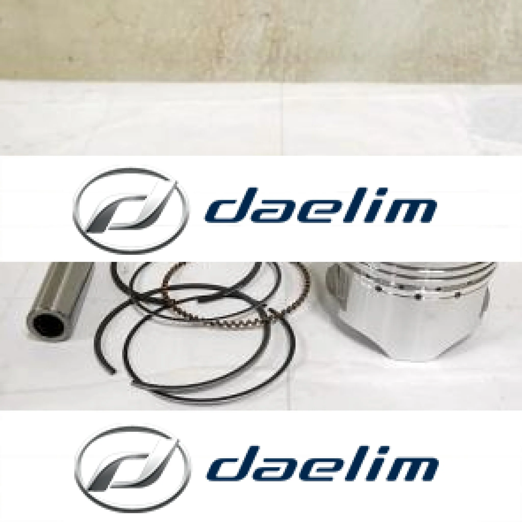Genuine Engine Piston with Rings Set Daelim VS125 VT125 VC125