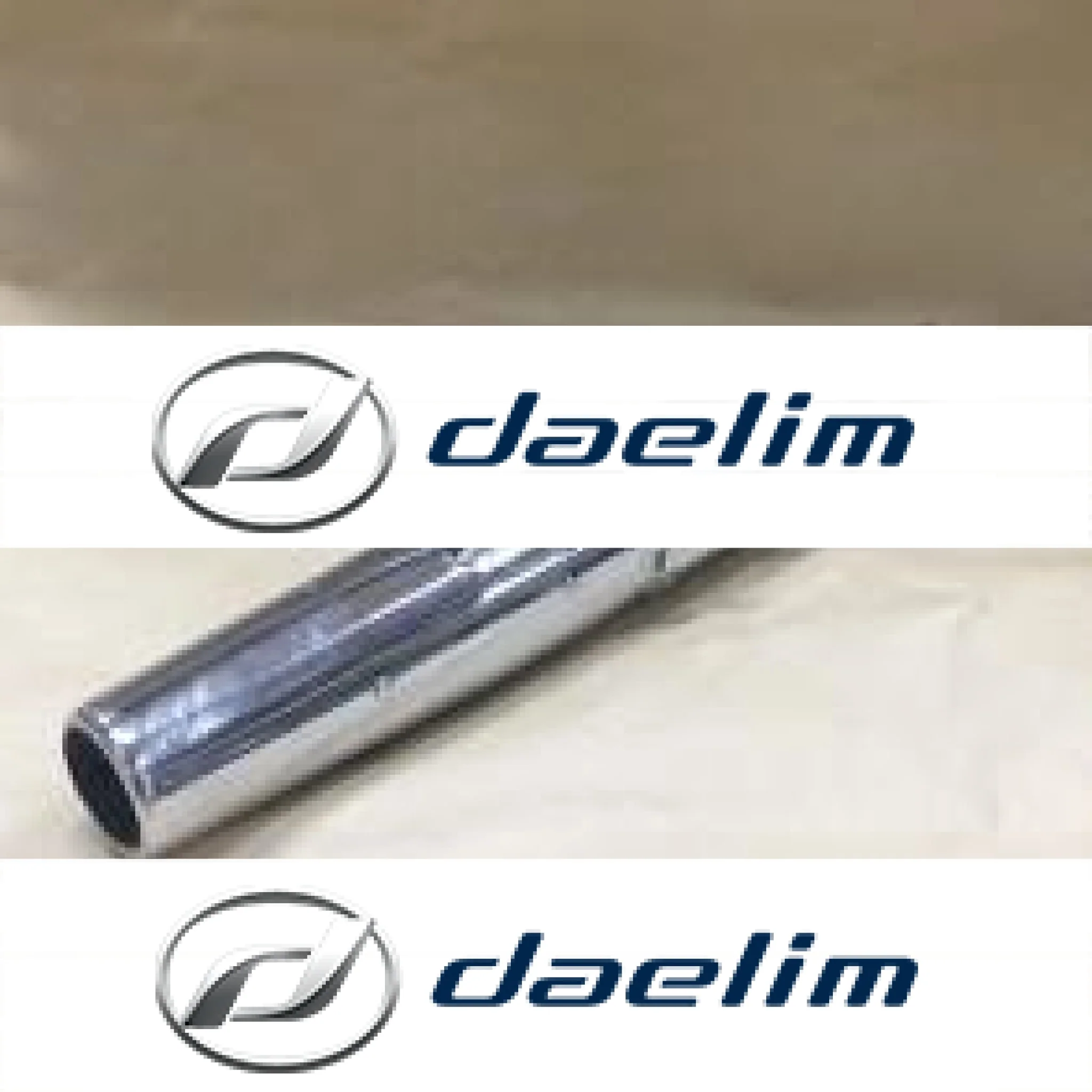 Genuine Exhaust Muffler Body Daelim VL125 (For using both upper and lower)