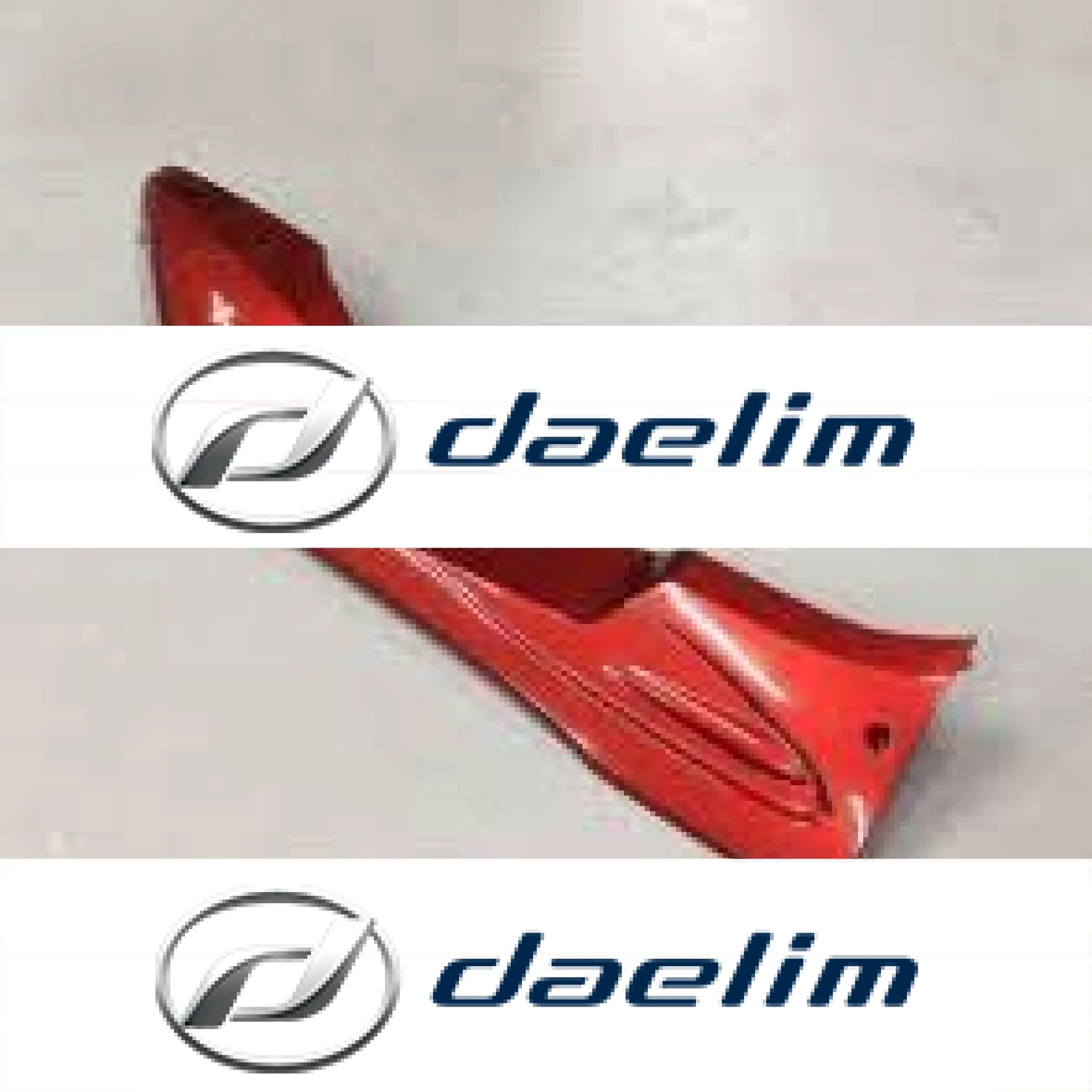 Genuine Floor Side Cover Left Red Daelim S2 125 S2 250