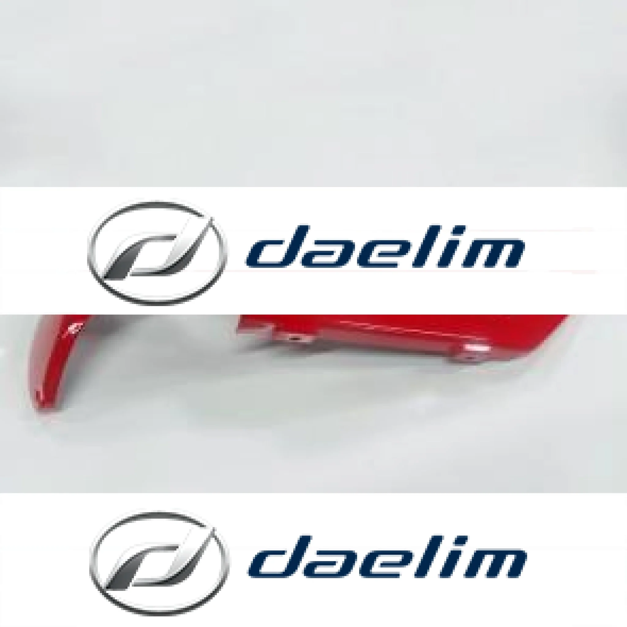 Genuine Floor Side Cover Right Red Daelim SN125 B-BONE