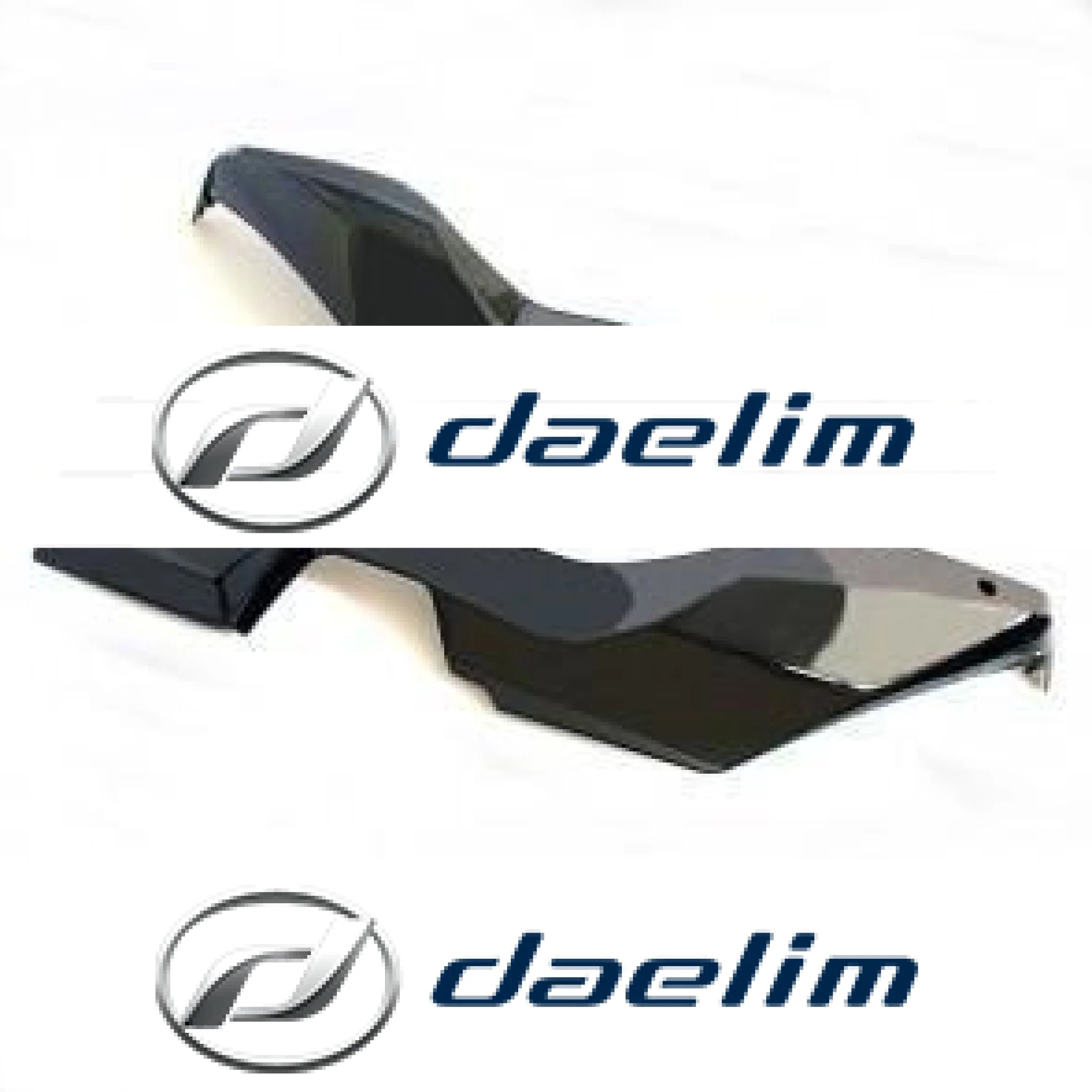 Genuine Floor Side Cover Set Black Daelim S2 125 S2 250