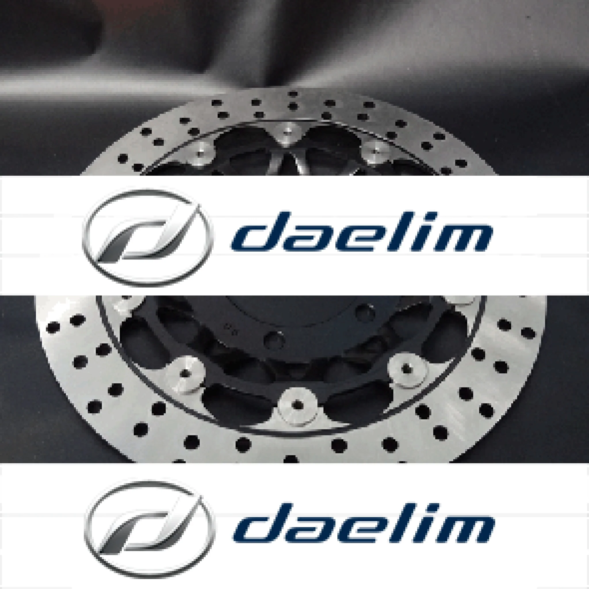 Genuine Front Brake Disc Rotor Daelim VJF250