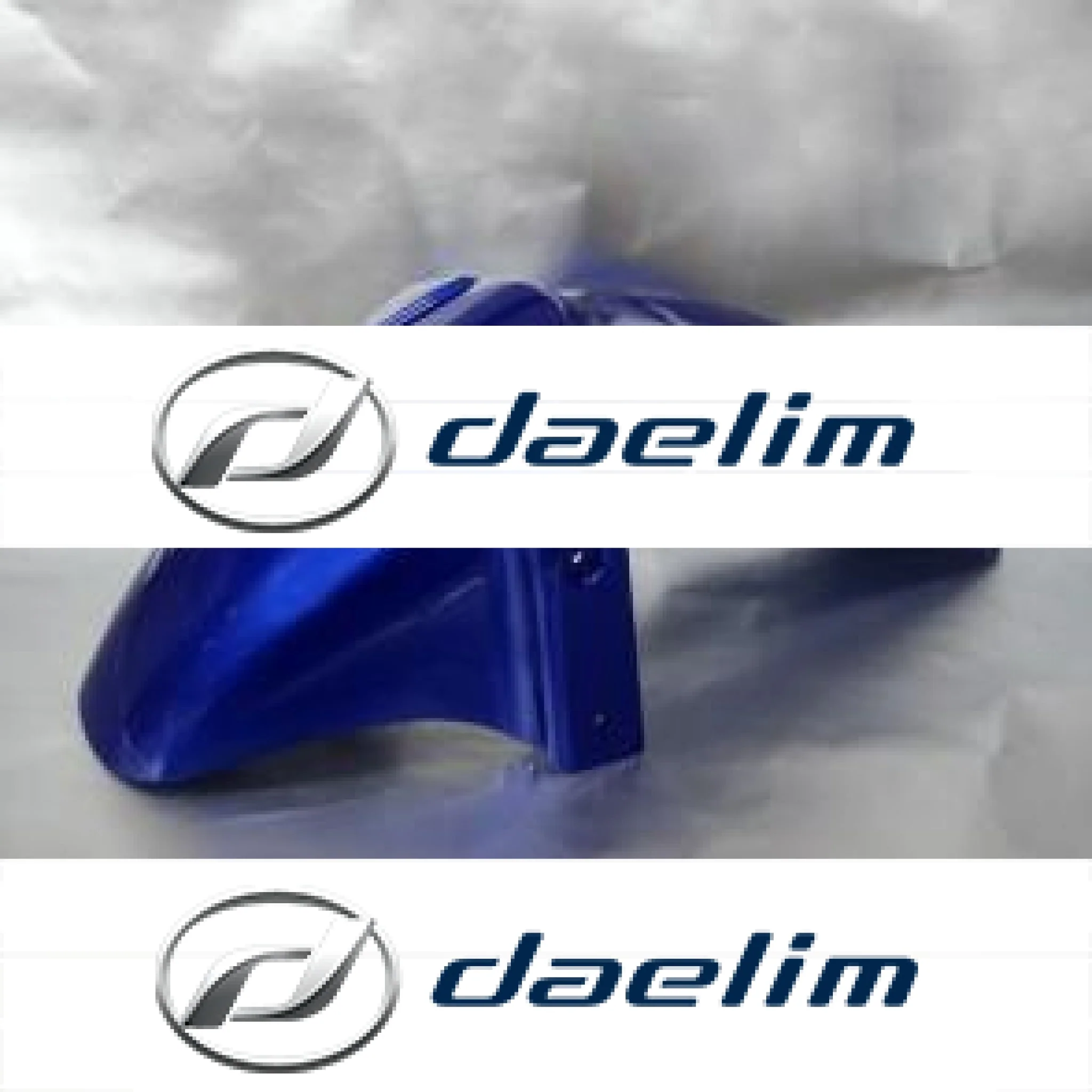 Genuine Front Fender Blue Daelim VJ 125 Roadwin 125