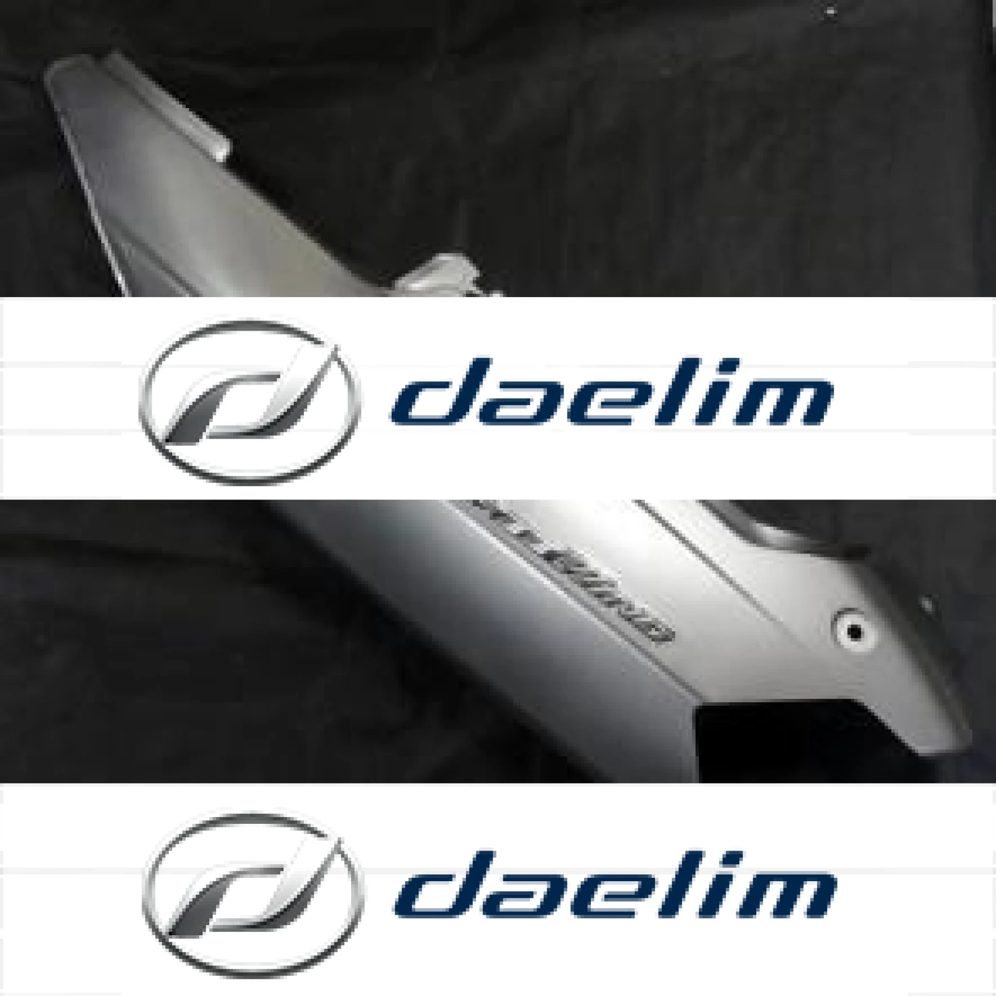 Genuine Left Body Side Cover Silver Daelim S2 125 S2 250