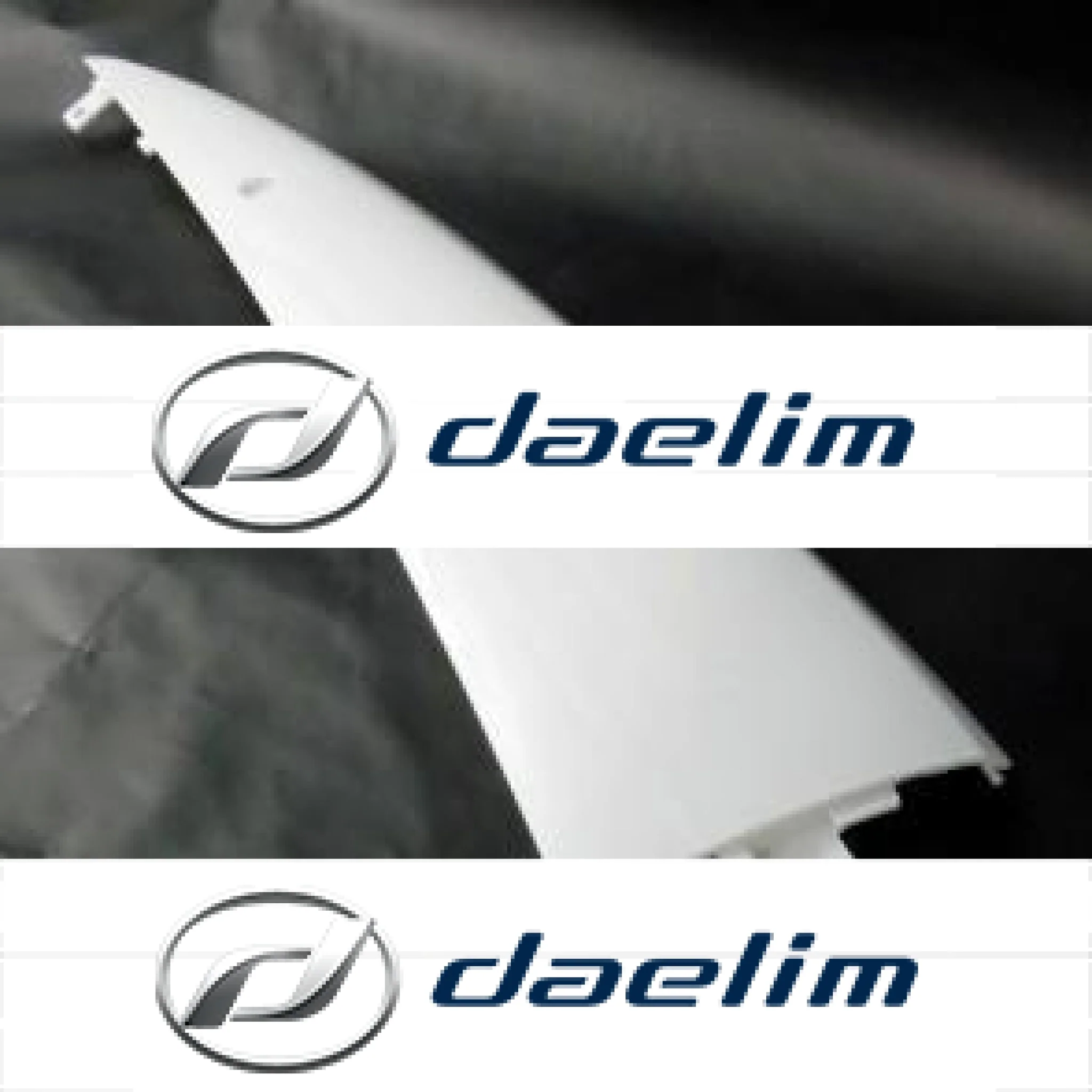 Genuine Left Lower Side Cover White Daelim SC125N