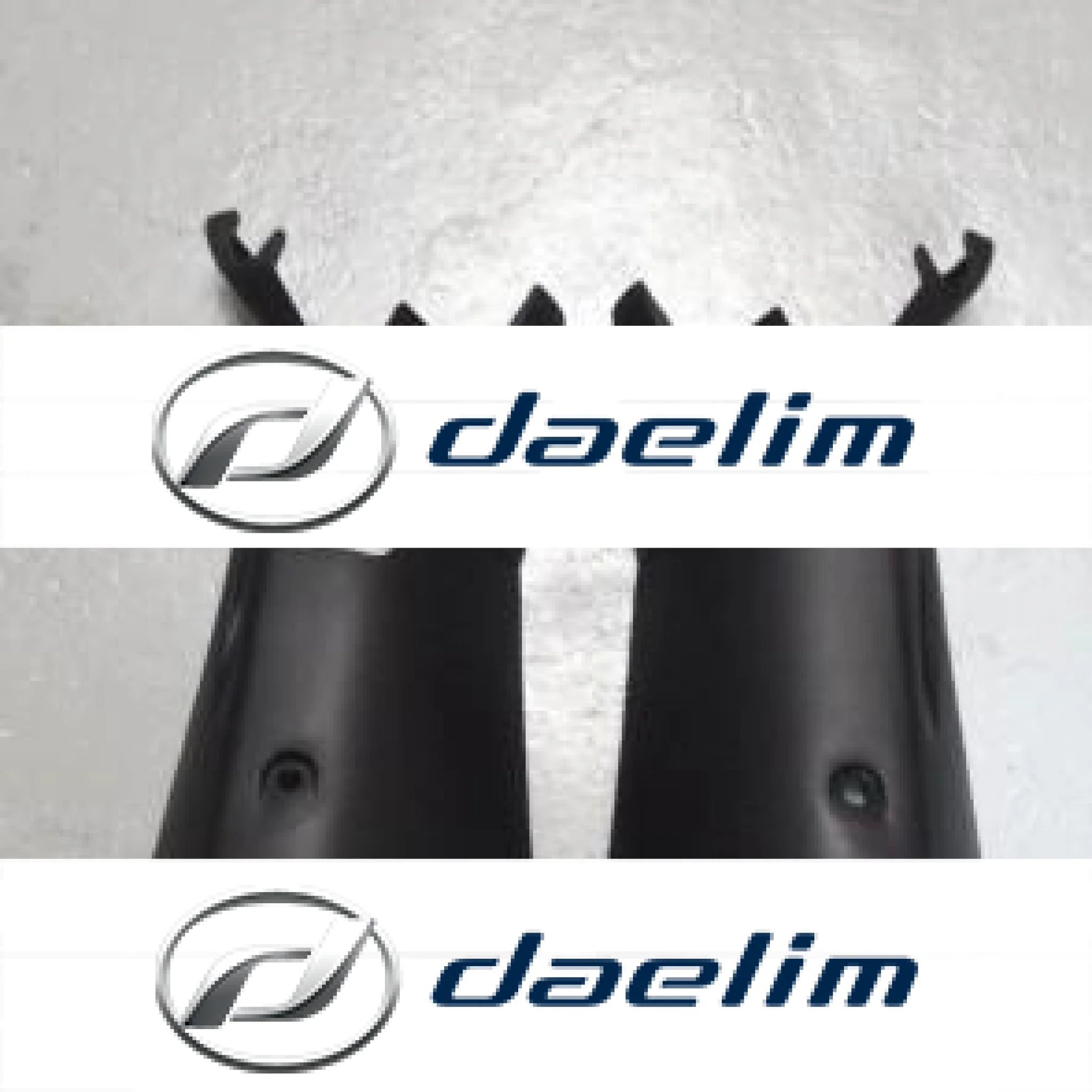 Genuine Left & Right Side Handlebar Cover Set Daelim SQ125 SQ250 S2 125 S2 250