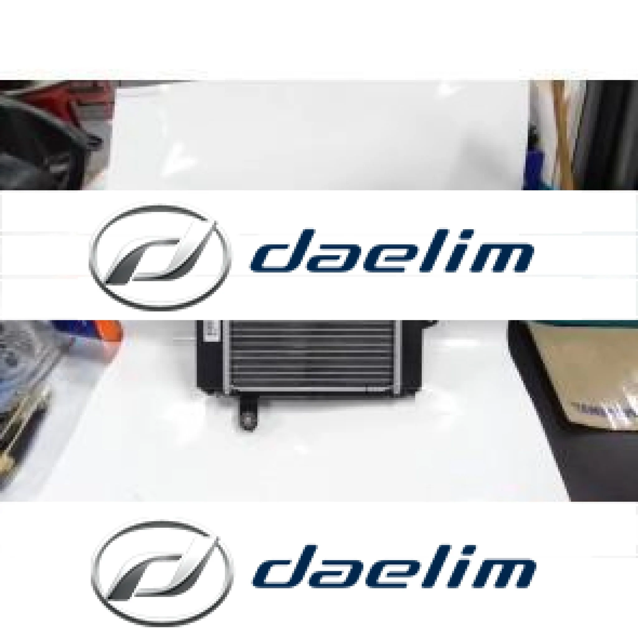Genuine Radiator Cooler Aluminum Daelim SV125 SV250 S3 125 S3 250