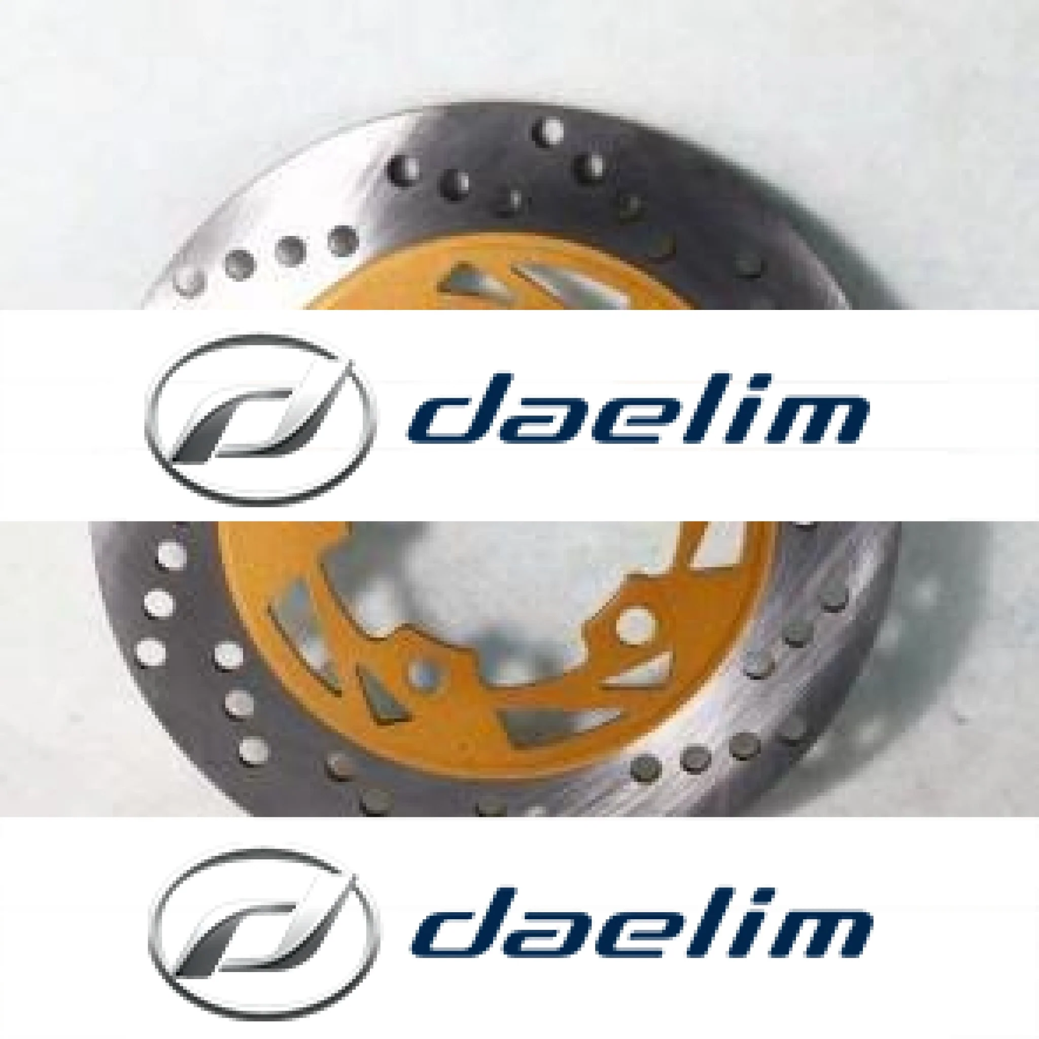 Genuine Rear Brake Disc Rotor 5 Holes Daelim VJ125 VJF 125 VL 250 S2 250 S3 125