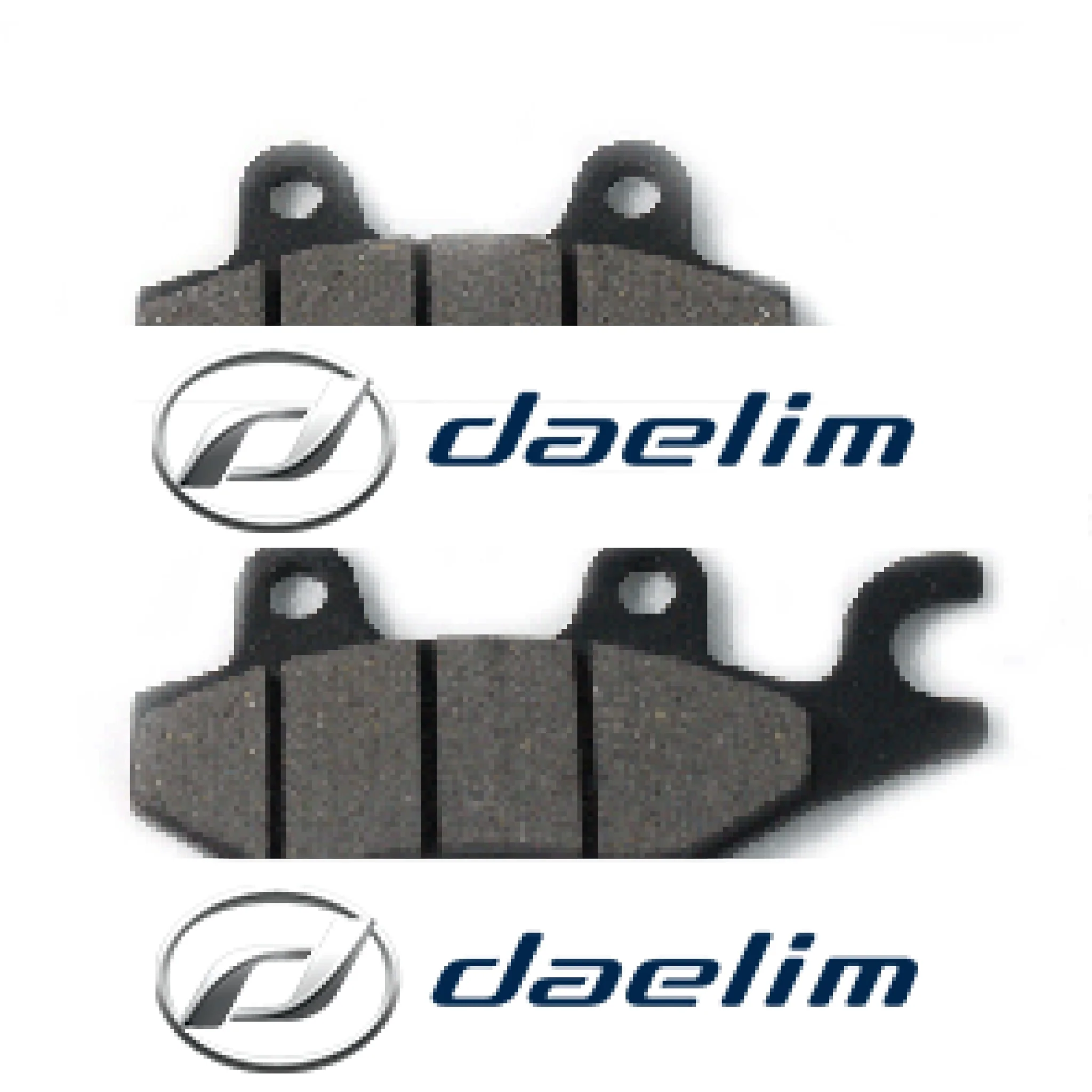 Genuine Rear Brake Pad Set Daelim S2 250 VJ125 VJF125 VL125 VL250