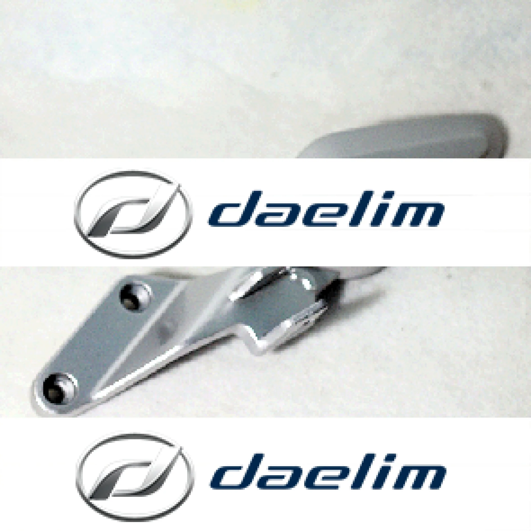 Genuine Rear Left Passenger Footrest Foot Peg Bracket Daelim SN125