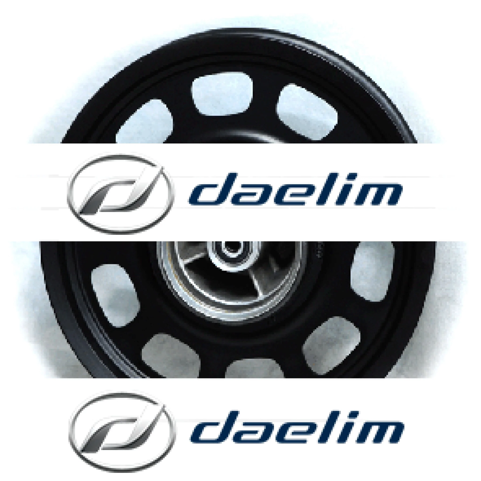 Genuine Rear Wheel Rim Black Daelim VL 125 Daystar