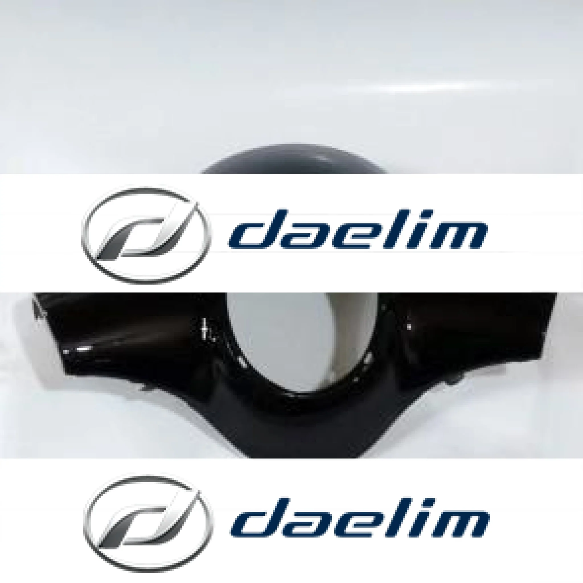 Genuine Top Upper Handlebar Cover Black Daelim SC125N