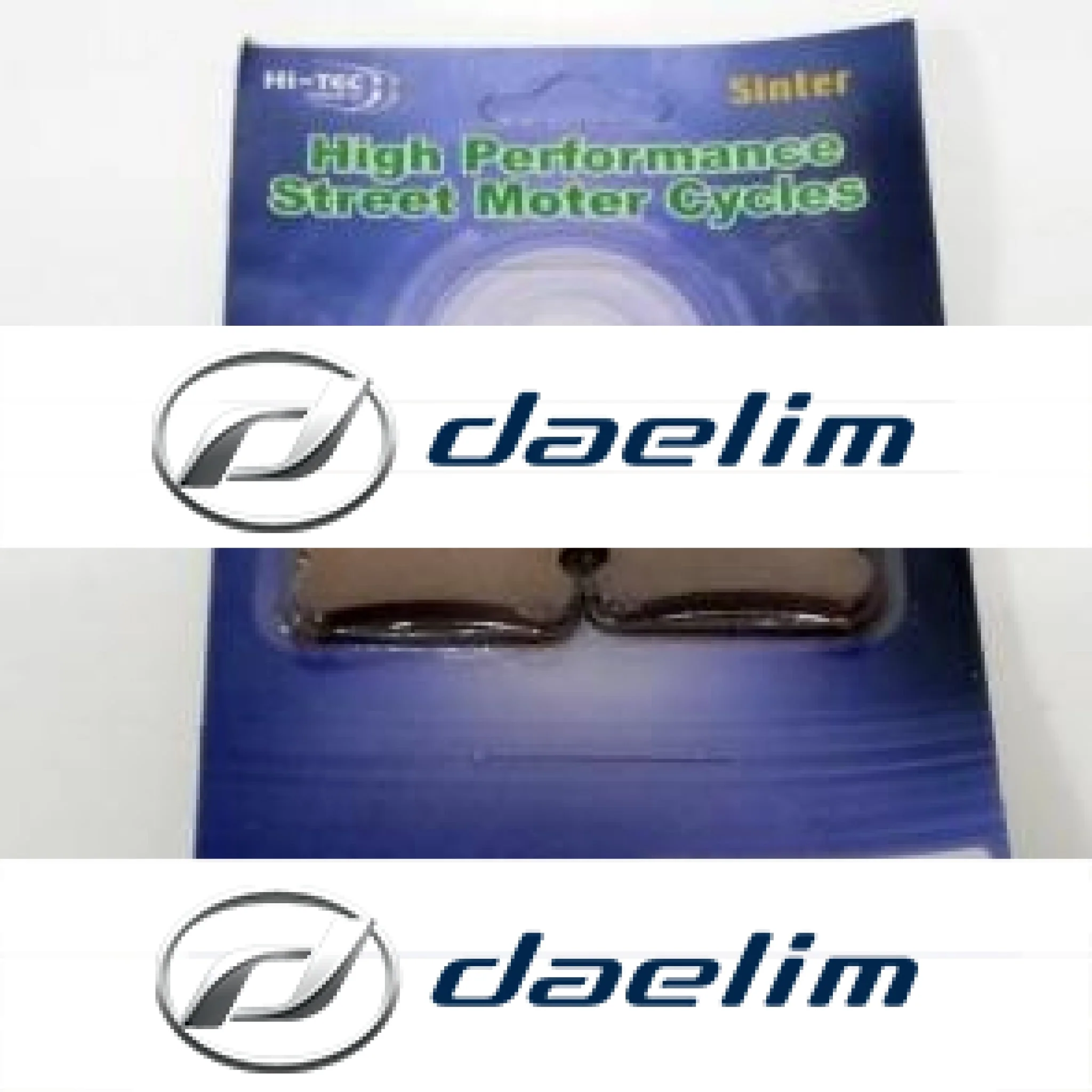Hi-Tec Ceramic Rear Brake Pad Set Daelim S1 125 SN125 B-BONE