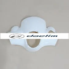More Views Genuine Top Upper Handlebar Cover White Daelim SC125N SC125C